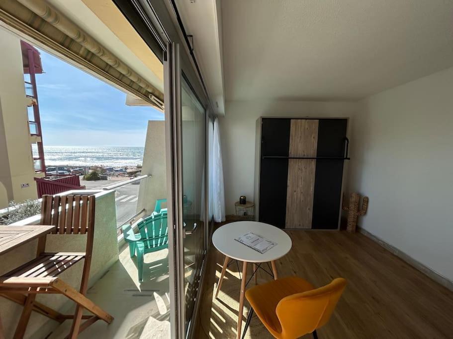 Cosy Studio Avec Vue Sur L'Ocean 라카노오세앙 외부 사진