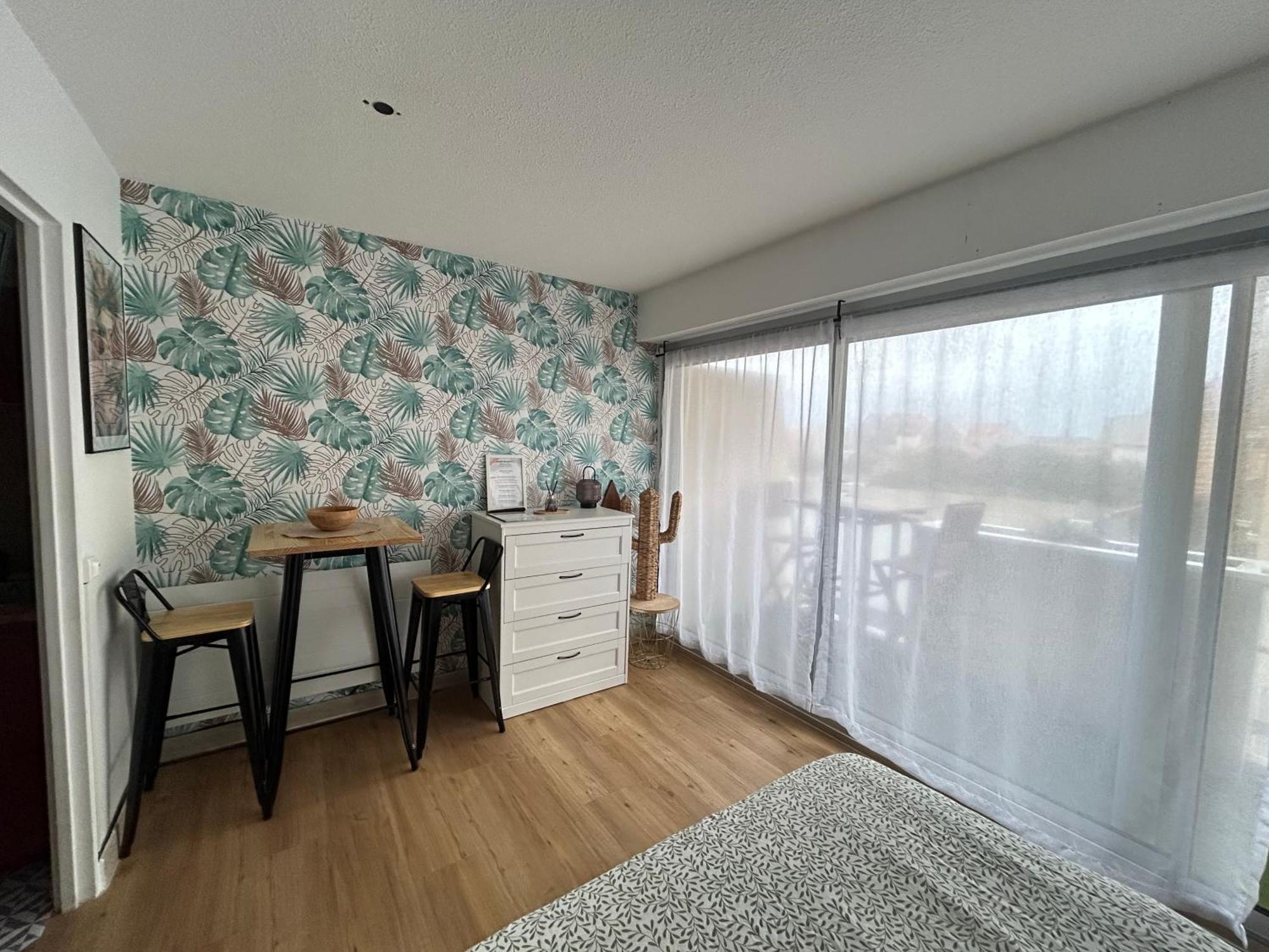 Cosy Studio Avec Vue Sur L'Ocean 라카노오세앙 외부 사진